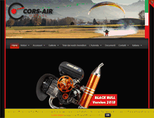 Tablet Screenshot of corsairmotors.com
